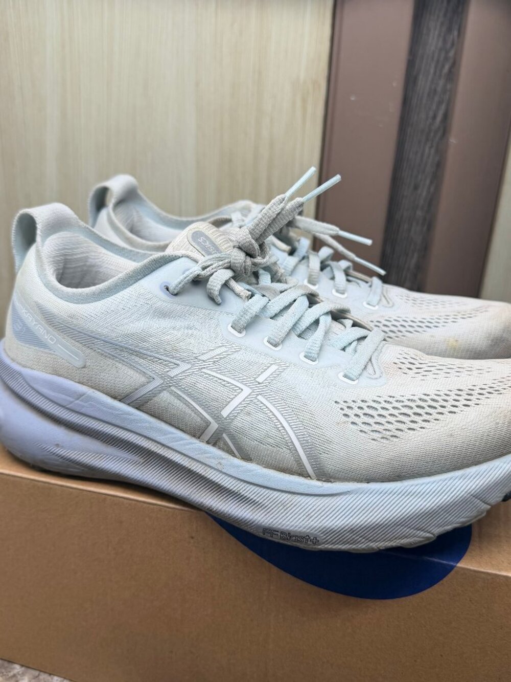 ASICS Gel-Kayano 31 Cool Grey/Pure Silver Running Shoe Women's 10.5 1012B670-021